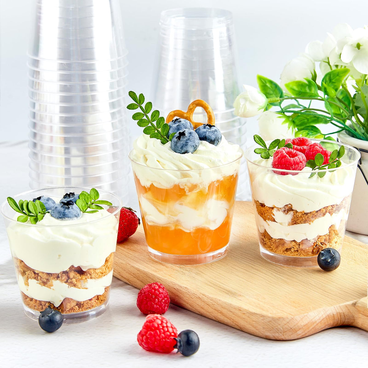 TOFLEN 5 oz cups are freezer-friendly for prep and storage.