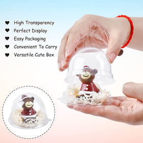 TOFLEN container base with lid, secure sealing for delicate bites