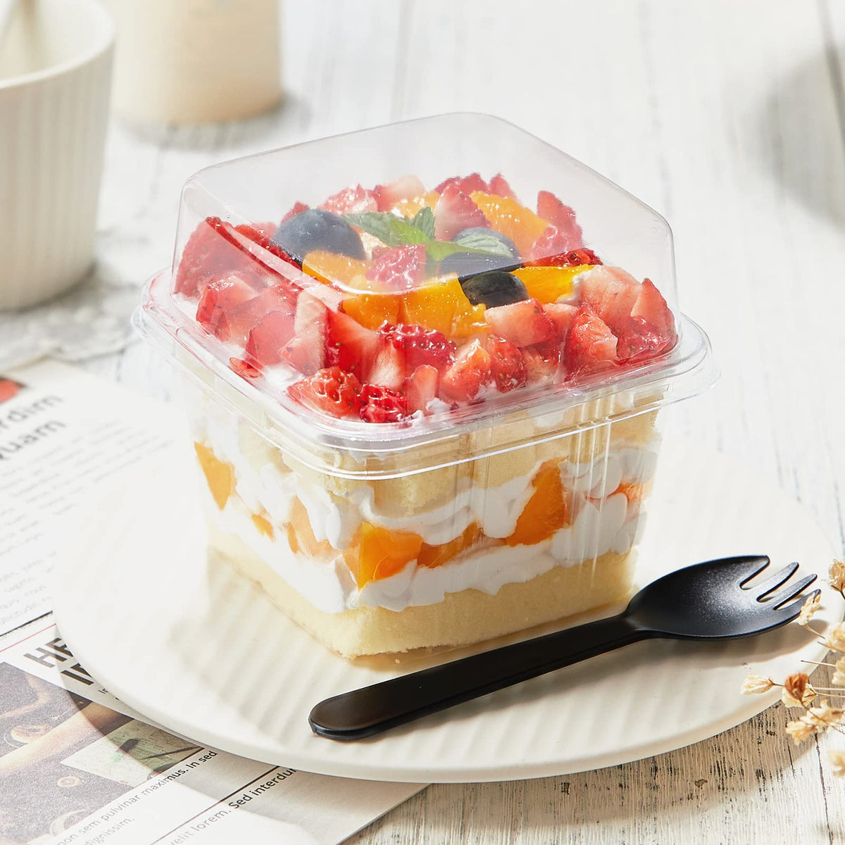 TOFLEN party dessert cups suited for weddings and events