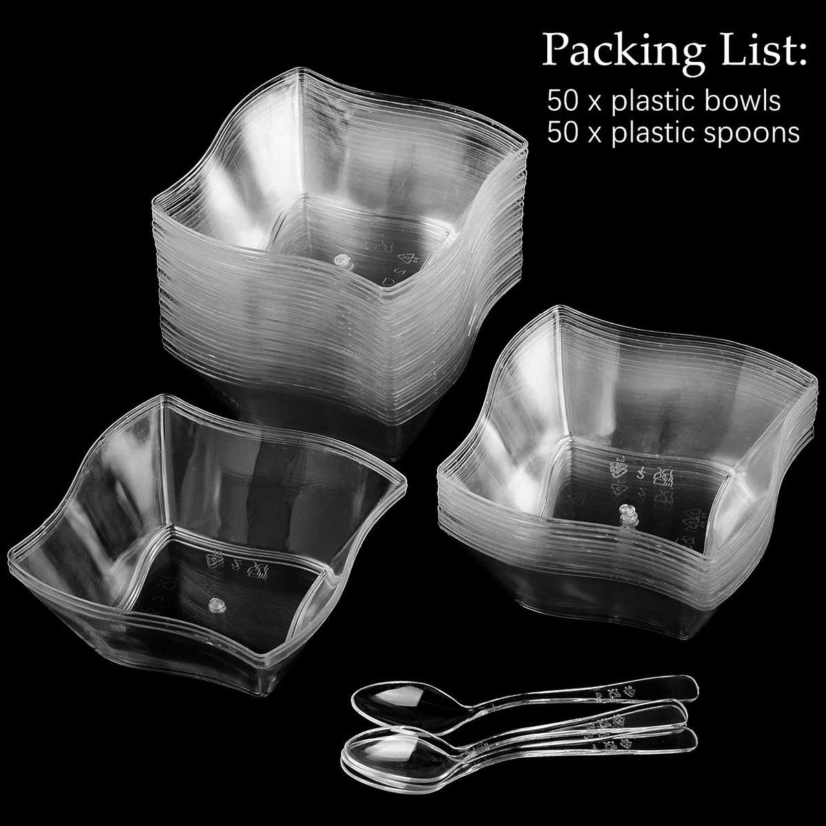 TOFLEN set-ready cups and spoons for birthdays and celebrations.