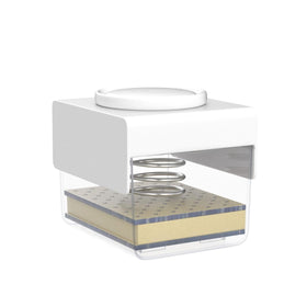TofuBud dishwasher-safe components demonstrate easy cleaning after bulk tofu prep