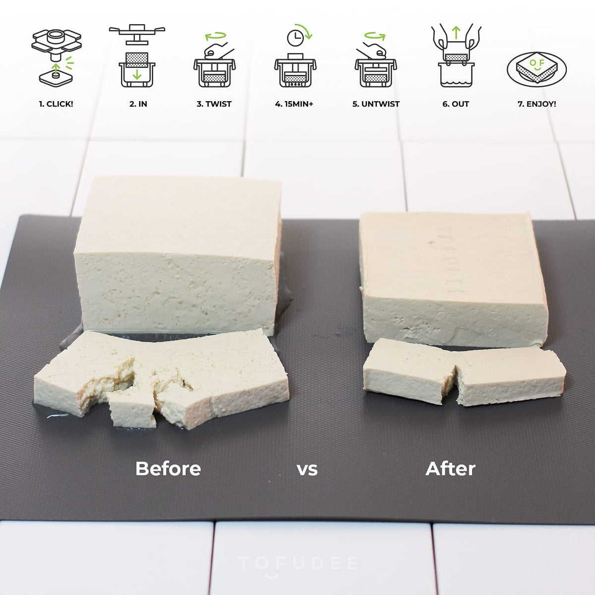 TOFUDEE press is dishwasher safe for quick cleanup.