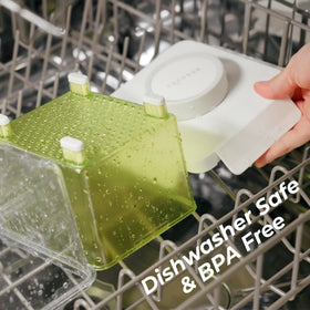 TOFUDEE drip tray drains water, keeping workspace tidy.