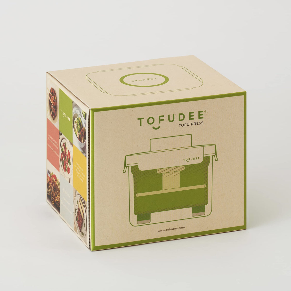 TOFUDEE press enhances flavor absorption by draining moisture.