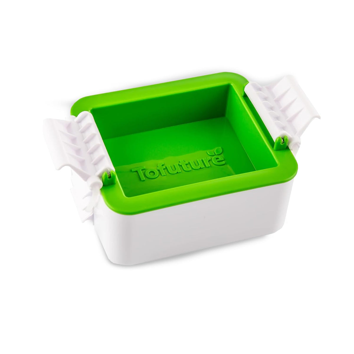 Tofuture Tofu Press demonstrates mess-free operation with minimal cleanup.