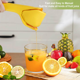 ToGeeKa Citrus Press uses food-grade BPA-free materials for safe use.