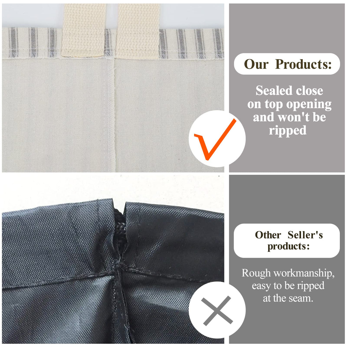 TOGETRUE bag dispenser cotton fabric close up black finish
