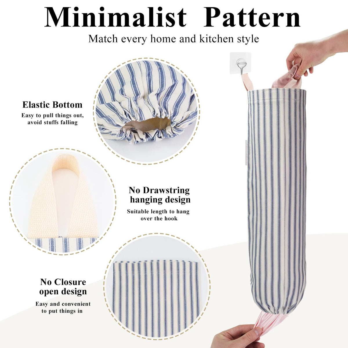 TOGETRUE bag dispenser top-entry design for easy bag retrieval