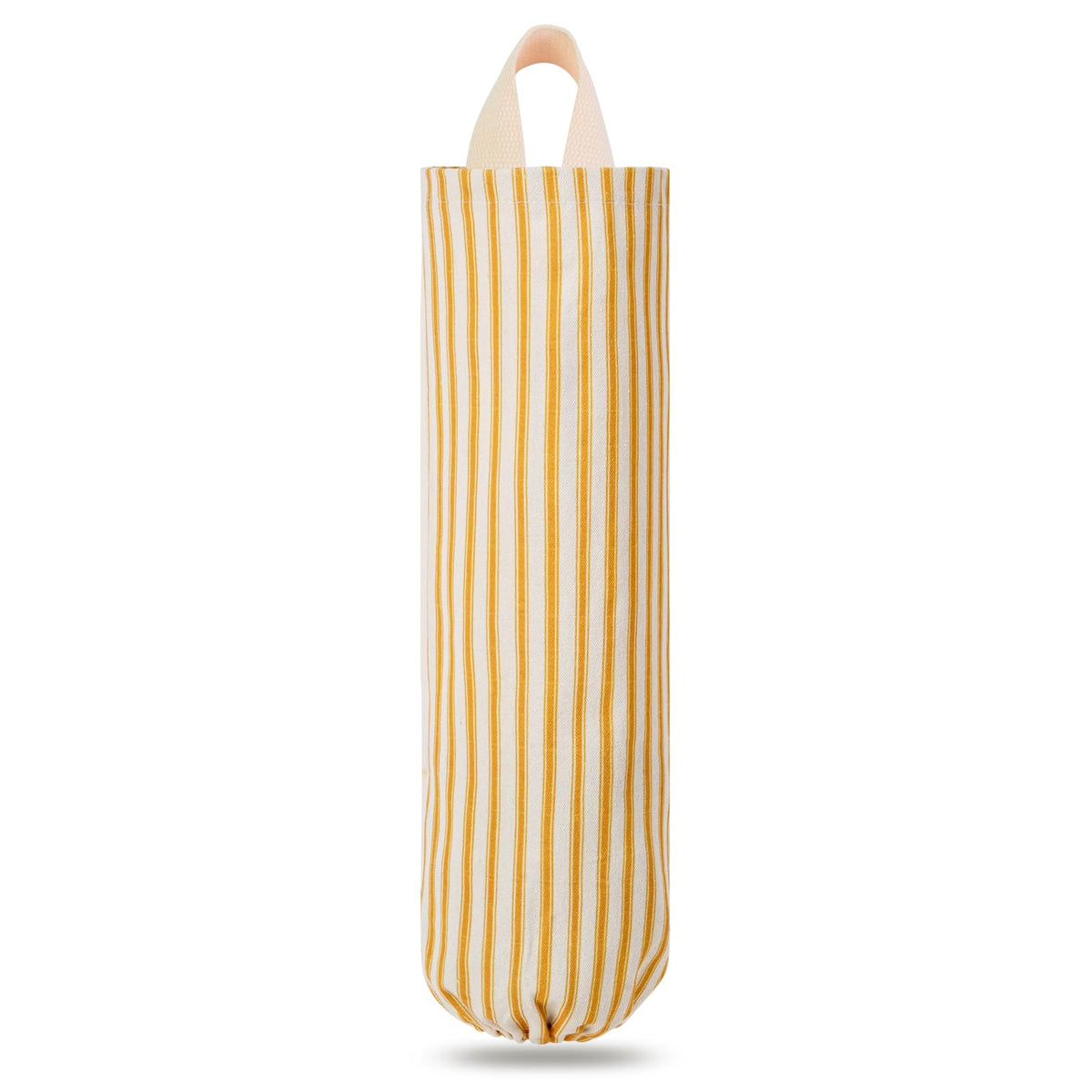 TOGETRUE bag holder on wall-mount, yellow finish, keeps bags organized and ready.