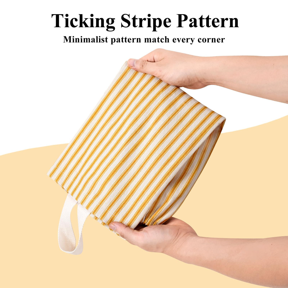 TOGETRUE durable cotton fabric detail showcases longevity.