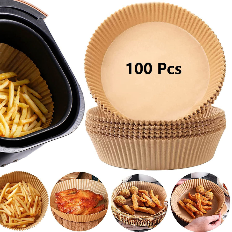 TOGOO air fryer paper liner round 7.9 inch for clean, easy serving