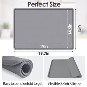 TOHONFOO under-coffee-maker tray catches drips for easy cleanup.