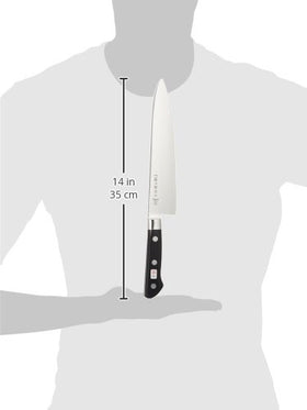 Tojiro handle detail with ergonomic grip for comfortable use