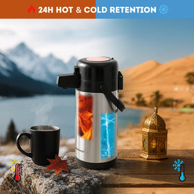 Tomakeit Airpot insulated body maintaining beverage temperature