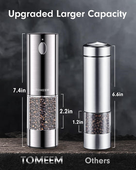 TOMEEM five coarseness levels for flexible texture control