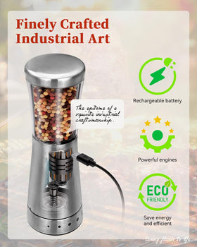 TOMEEM grinder with base dial for adjustable coarseness