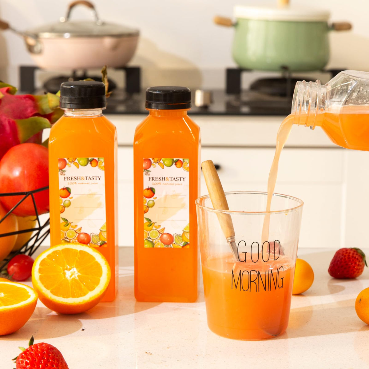 TOMNK 16oz bottle with tamper-proof cap for secure, hygienic drinks