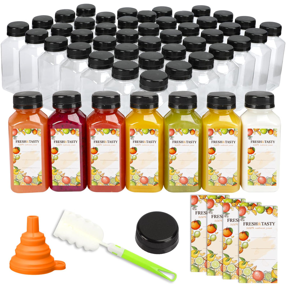 TOMNK 8oz bottle with tamper-evident cap for secure, spill-free beverages