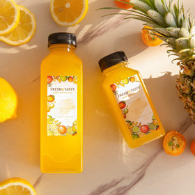 TOMNK food-grade PET bottles are freezer-safe and odorless.