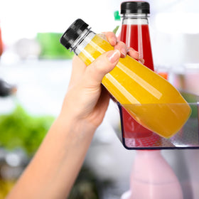 TOMNK bottles stored in fridge for neat cooling