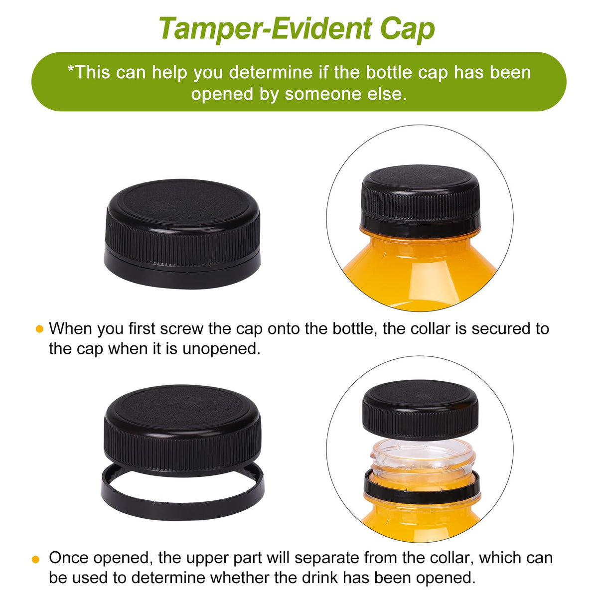 Tomnk label stickers for drinks to differentiate flavors and brands.