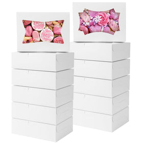 Tomnk Mother's Day window bakery box front view showcases treats for gifting.