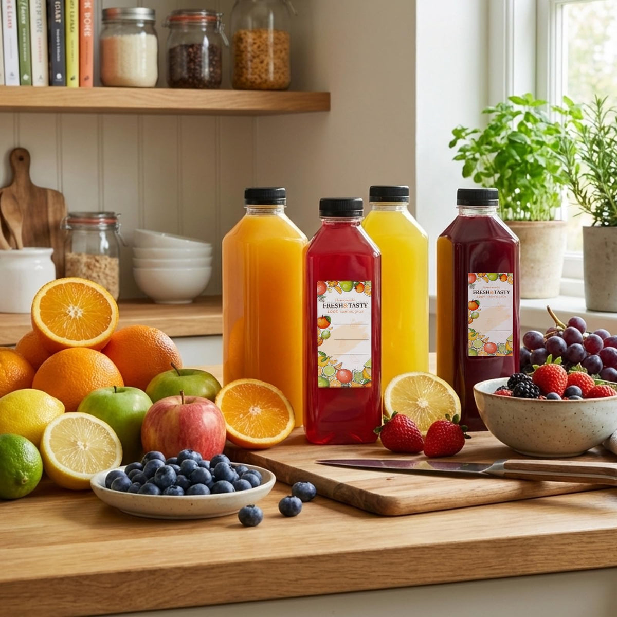 Tomnk tamper-proof leak-proof cap reduces spills and keeps drinks fresh.