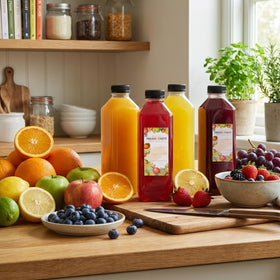 Tomnk tamper-proof leak-proof cap reduces spills and keeps drinks fresh.