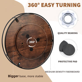 Tomoaza Lazy Susan ideal for condiments and spices within reach.