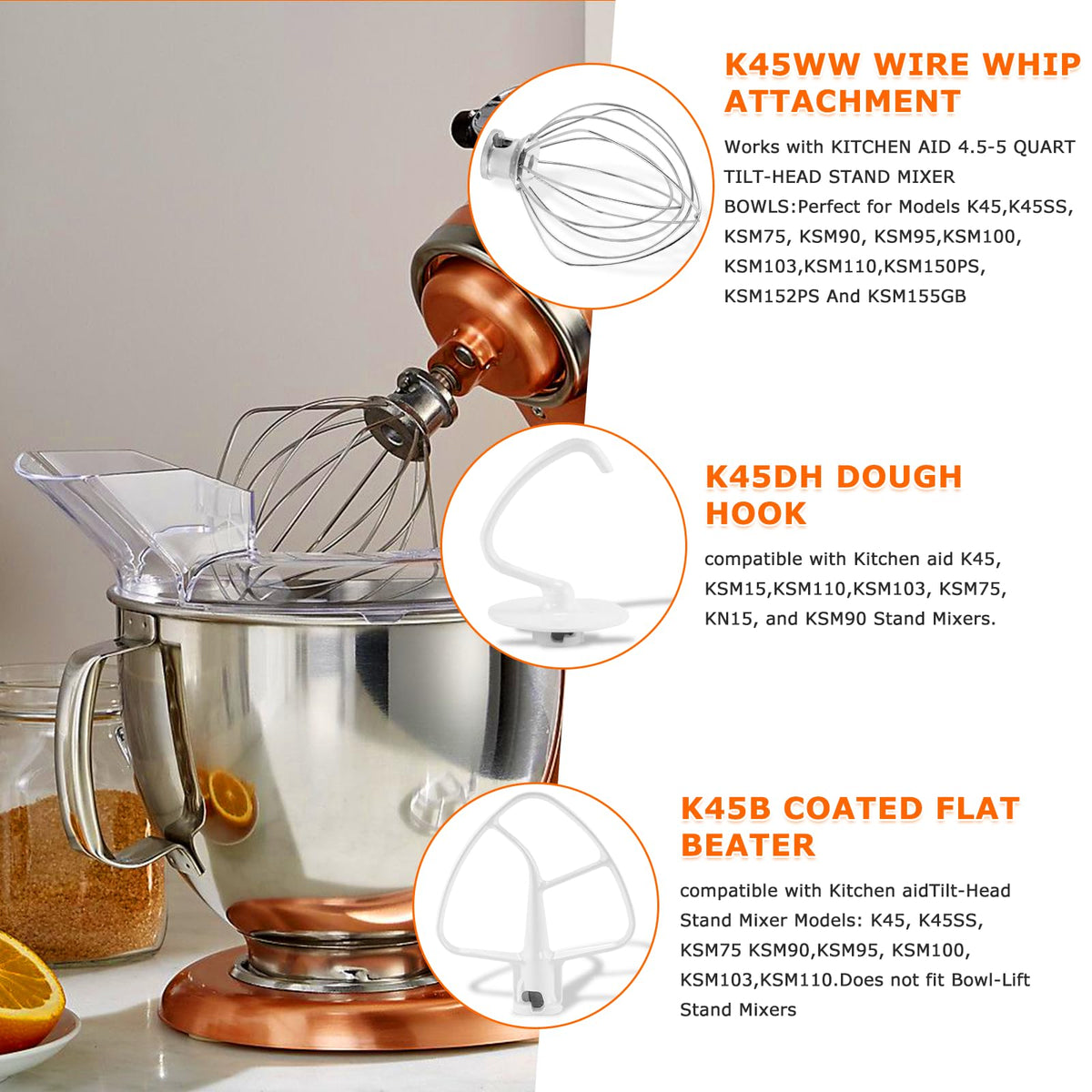TOMOON wire whip assembly ready for meringues and creams.