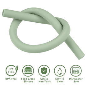 Two cleaning brushes included with Tomorotec straws