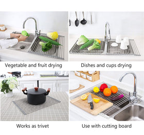 Tomorotec rack shown in multiple colors to match your kitchen