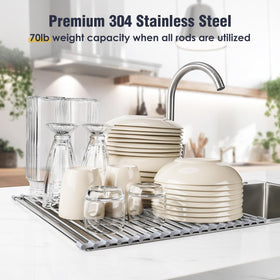 Tomorotec multipurpose rack works as a drying rack, trivet, or prep surface.