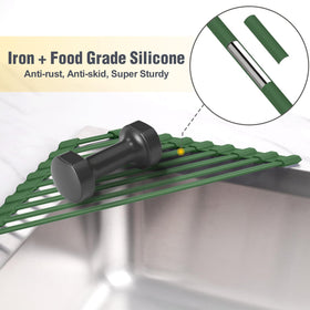 Tomorotec triangular design uses corner space efficiently to organize dishes