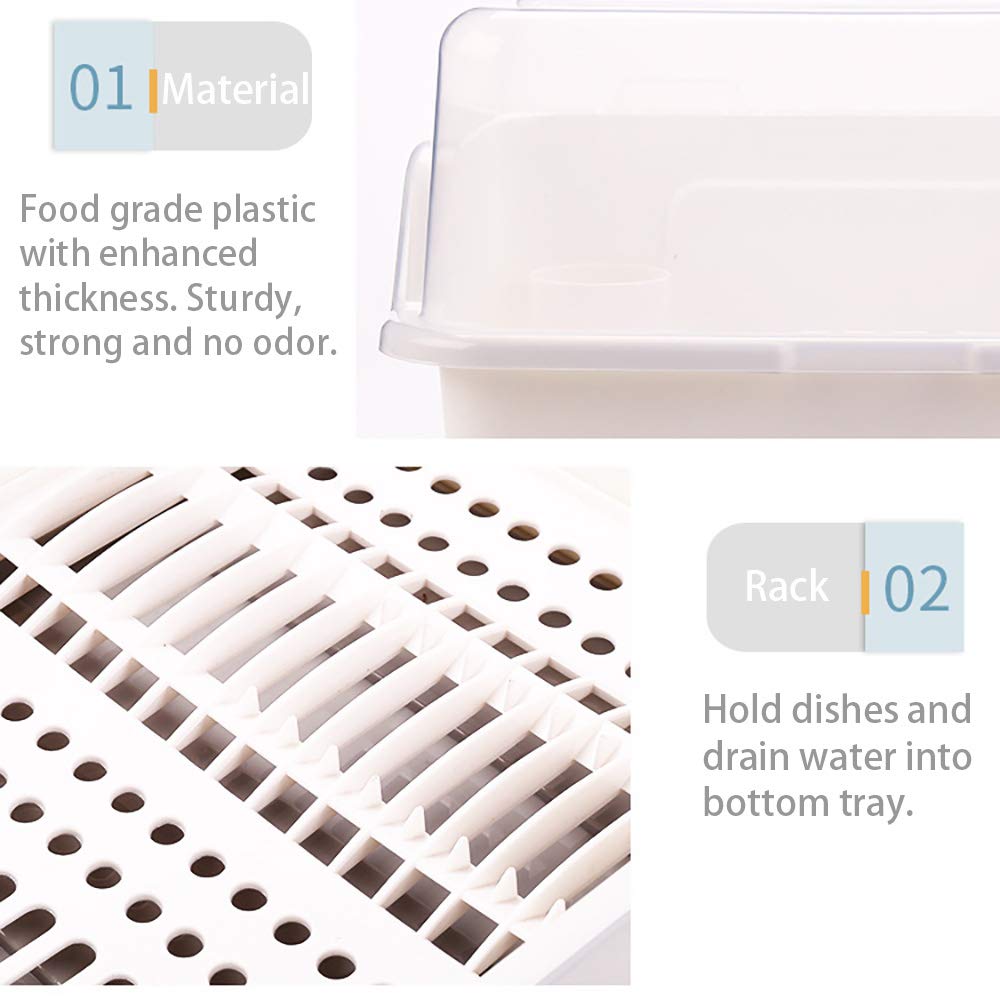 Tomorotec dust-proof cover shields washed items from insects