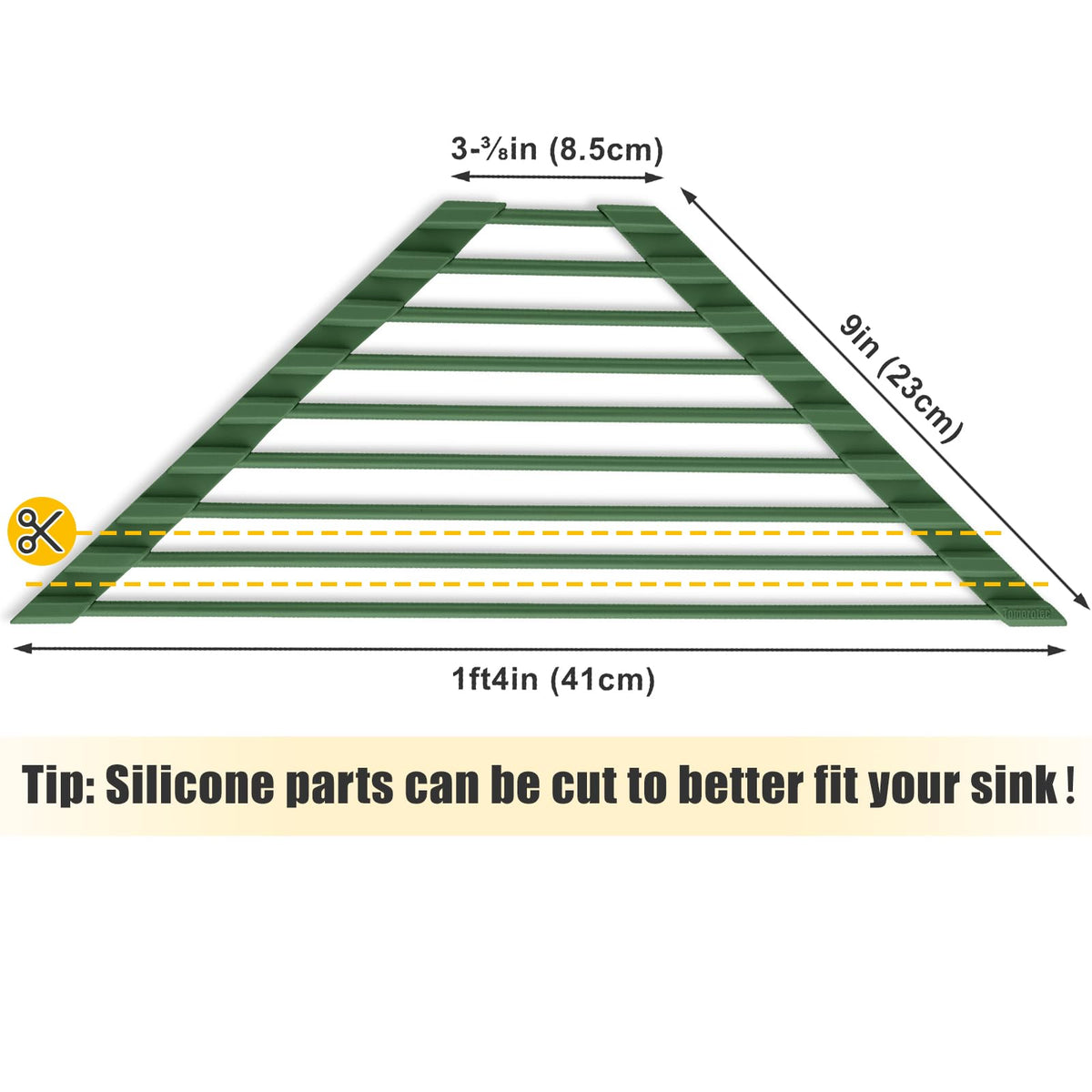 Tomorotec roll-up feature shows easy storage after use