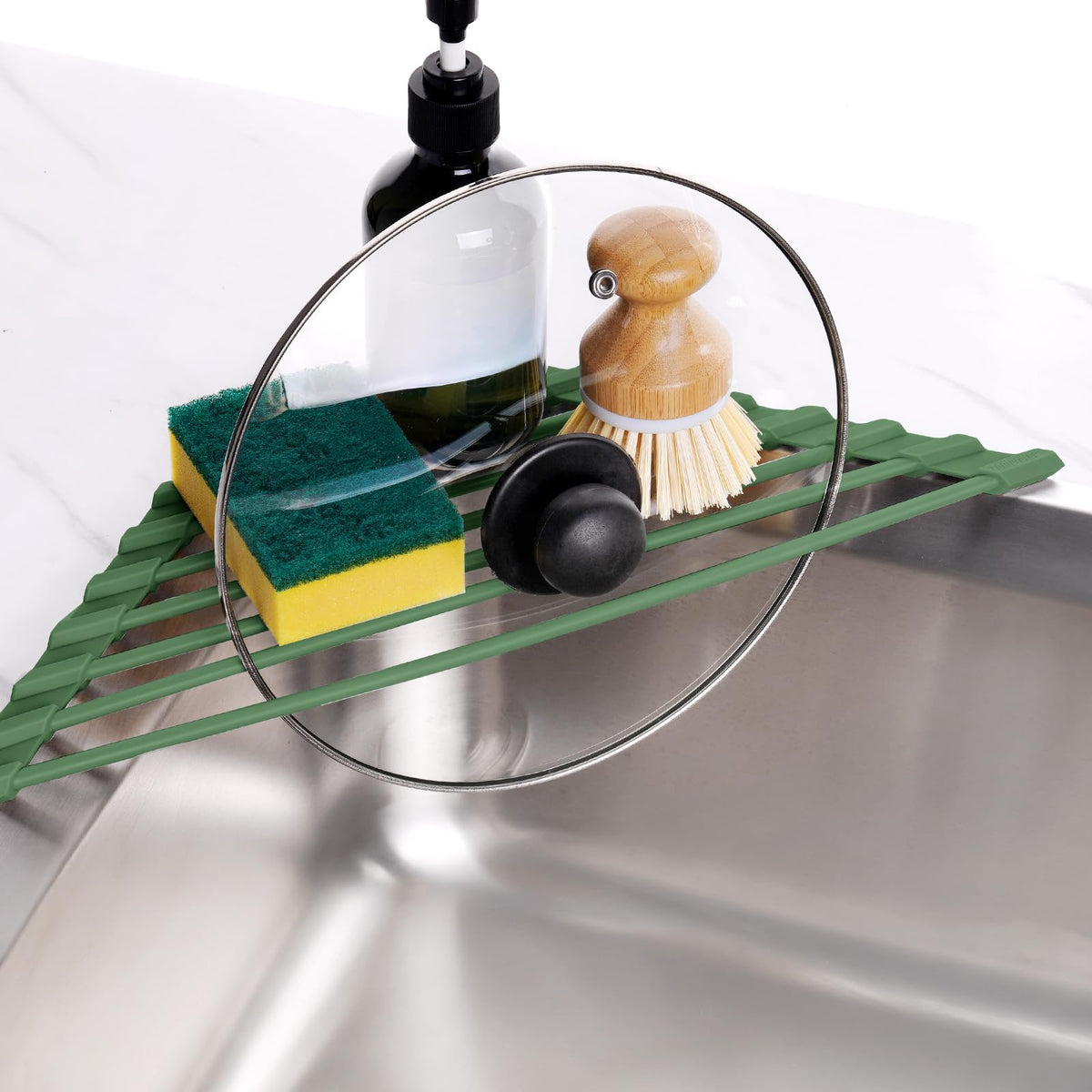 Tomorotec heat-resistant rack used as a trivet for hot pots