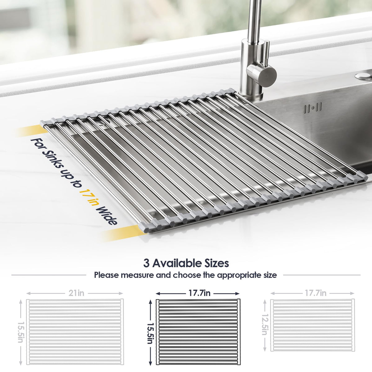Tomorotec rack is heat-safe and doubles as a cutting board or trivet