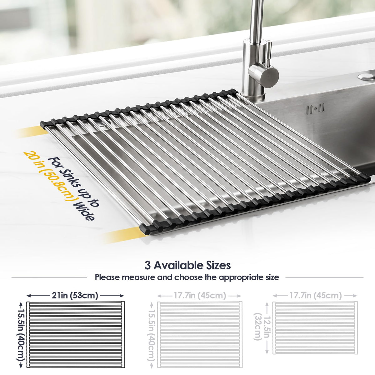 Tomorotec roll-up rack as heat-safe trivet for hot pans and sheets