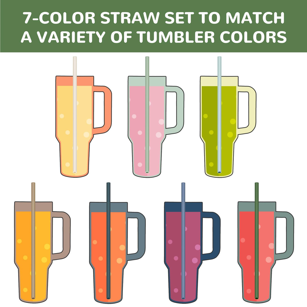 Seven nature-inspired Tomorotec colors brighten sipping experiences