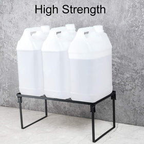 Tomorotec stackable shelves open-bottom design for tall items and flexibility