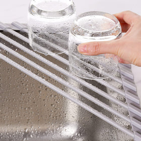 Tomorotec triangle roll-up rack easy to clean after use