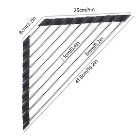 Tomorotec triangle roll-up rack stored in a drawer or hung on the wall