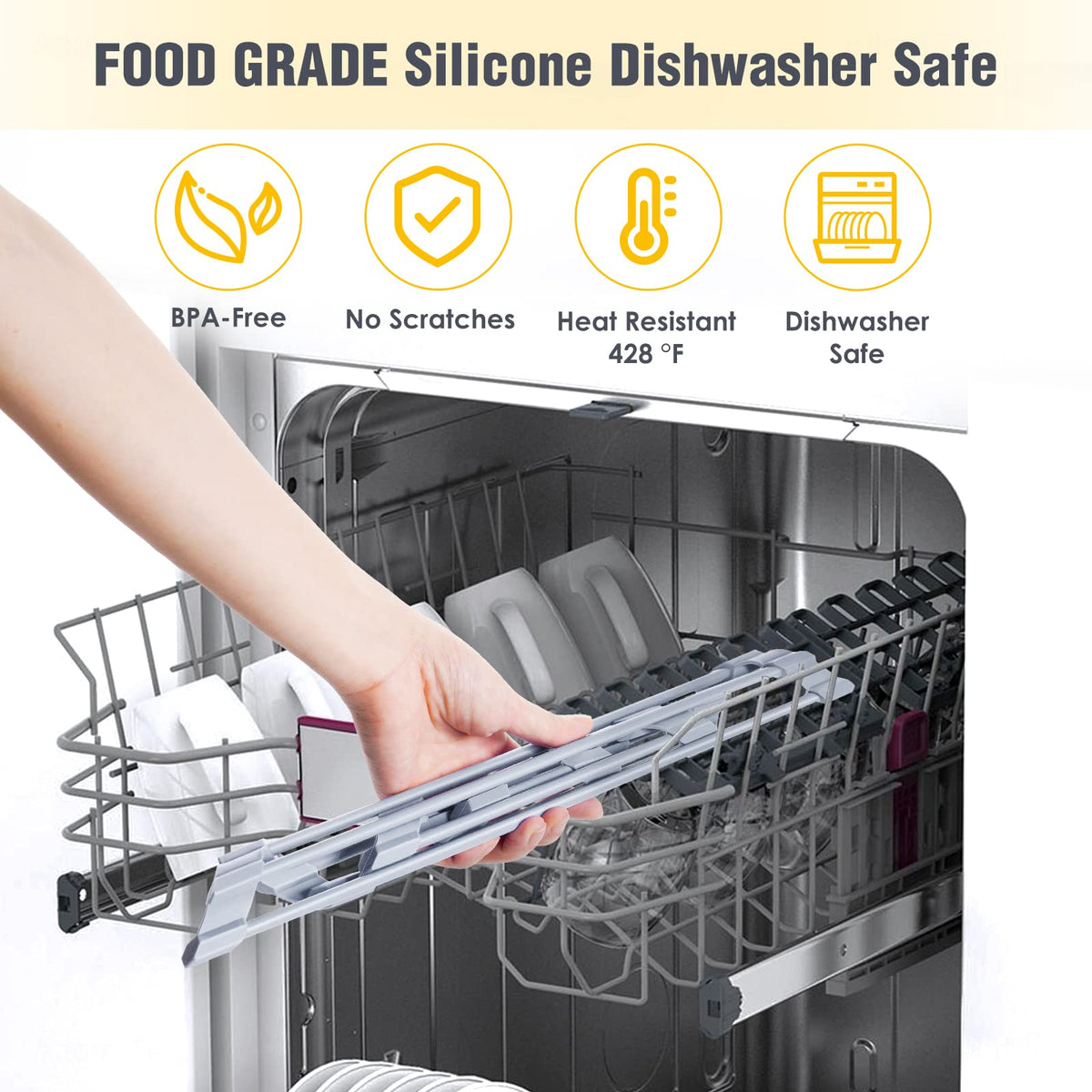 Tomorotec triangle roll-up rack made of 304 stainless steel
