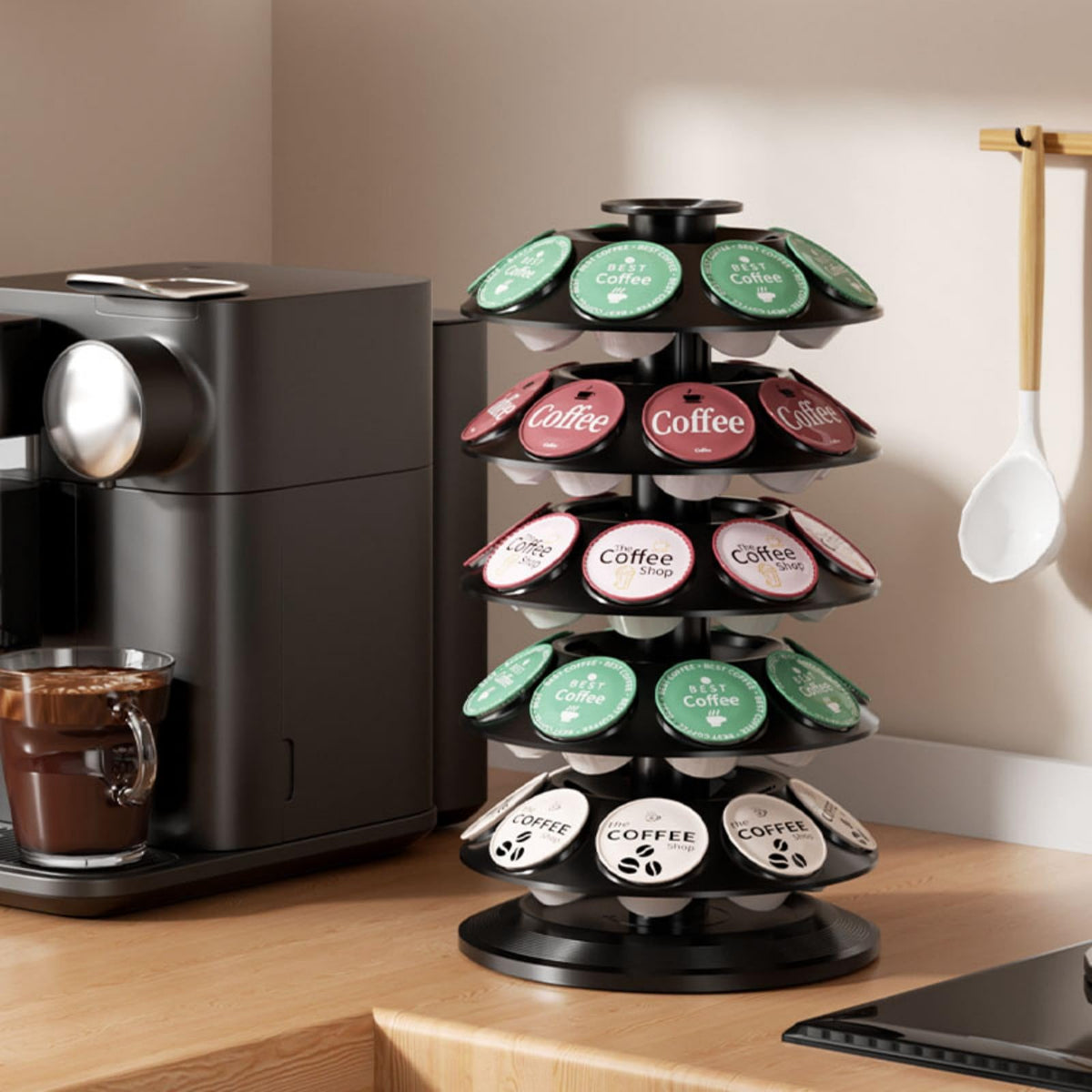TOMSHUB ideal gift for Keurig and Dolce Gusto coffee lovers.
