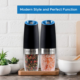 TOMTY gravity grinders come with a lifetime warranty for peace of mind.