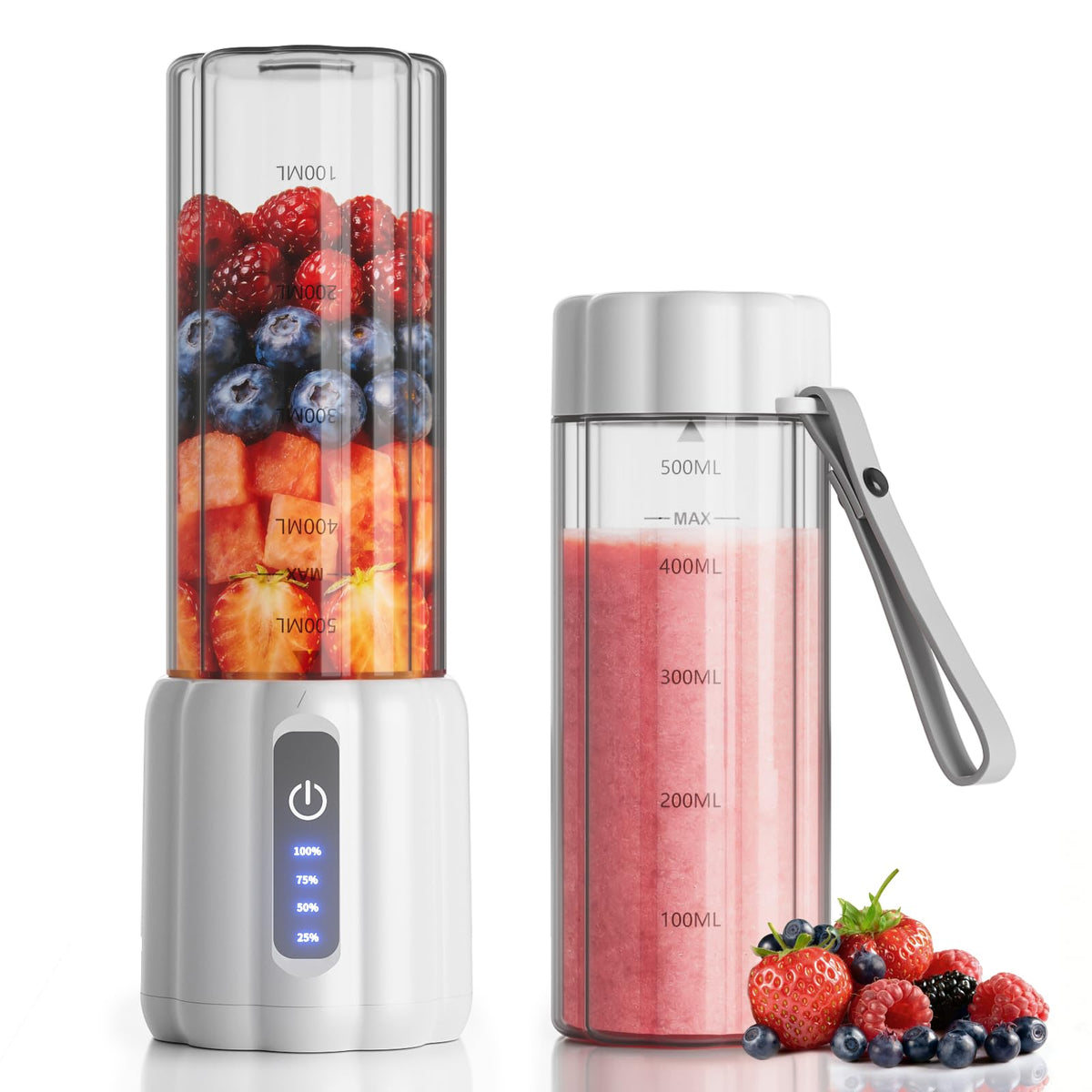 TOMUOO portable blender with compact design for easy daily smoothies