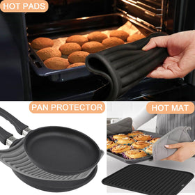 Tonbbow drying mat trivet doubles as a dish drying surface.