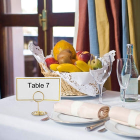 Toncoo compact metal design combines durability with a chic gold look.