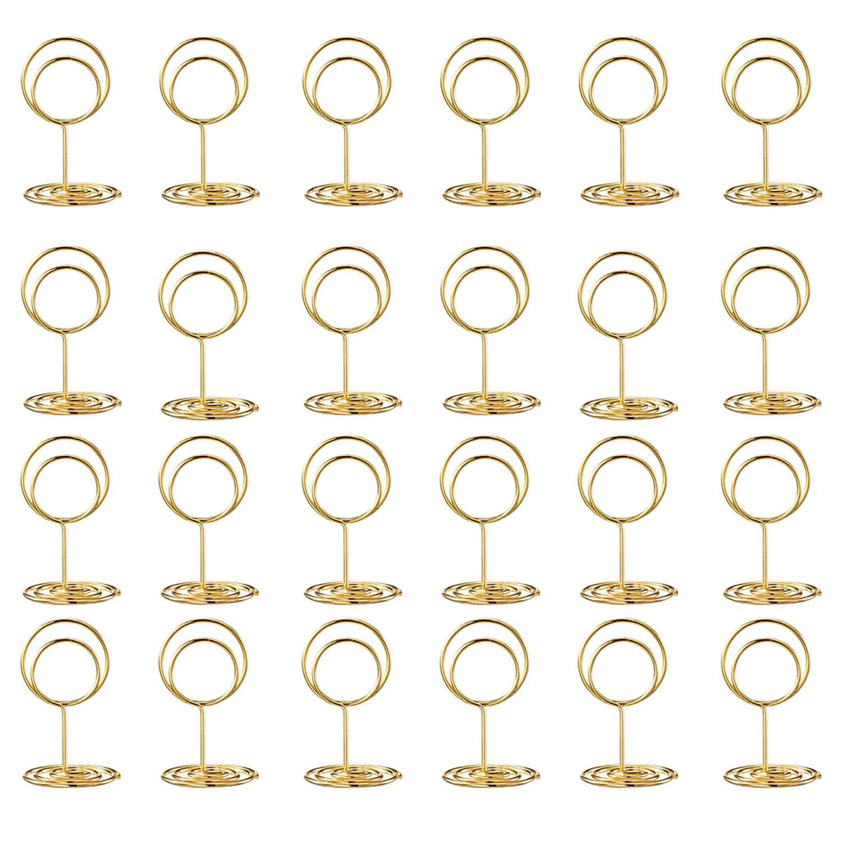 Toncoo packaging includes 26 holders and 26 blank cards for quick setup.